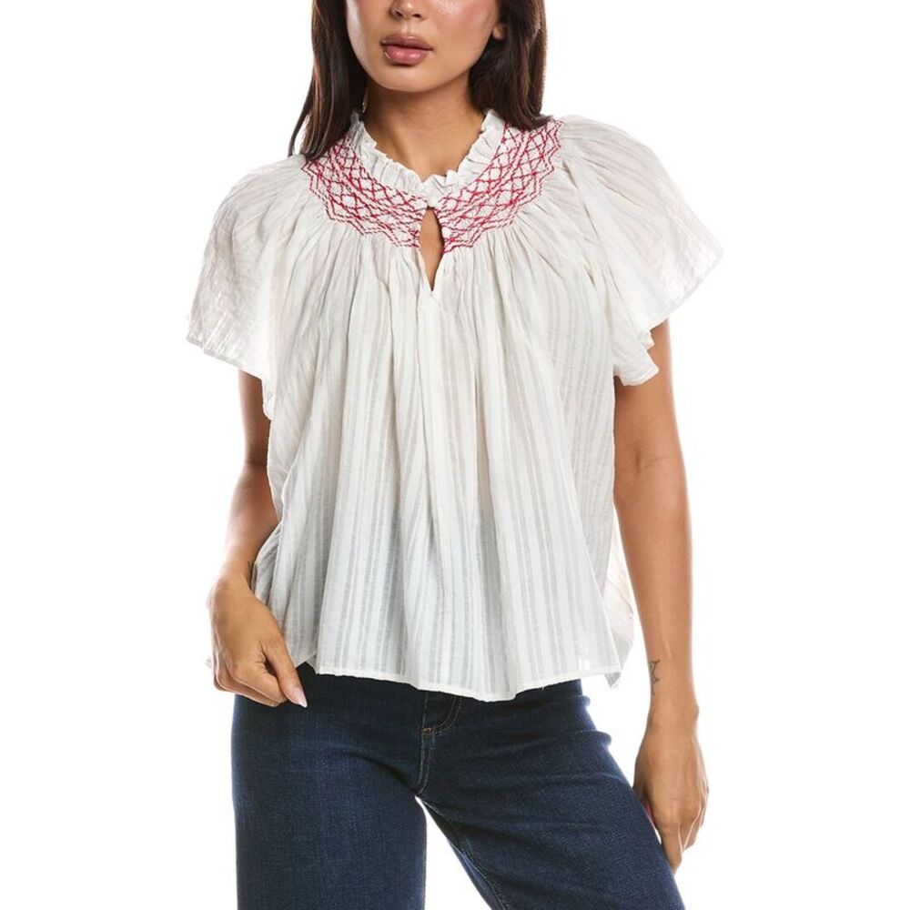 Frnch Womens  Aster Top, White